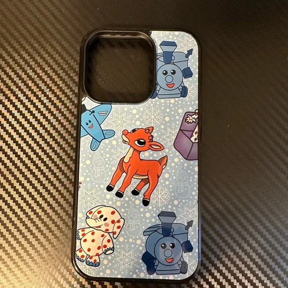 Rudolph IPhone 14 pro phone case - Picture 3 of 4
